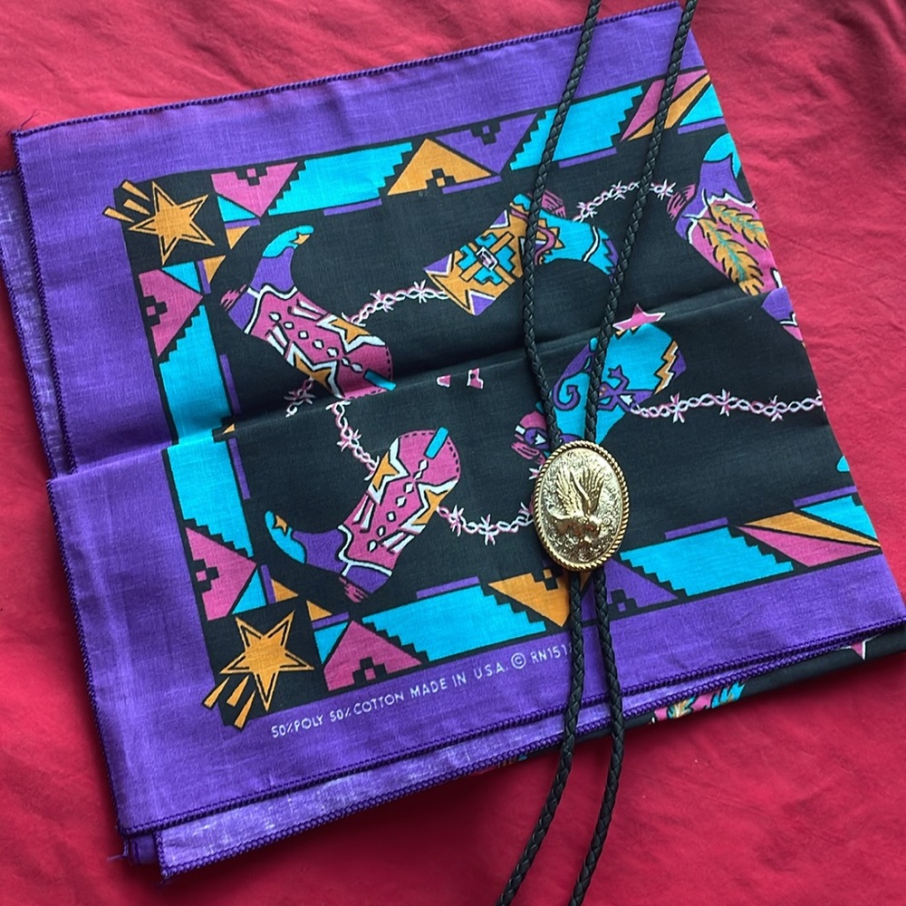 [Vintage] Ivan Bolo Tie & Bandana